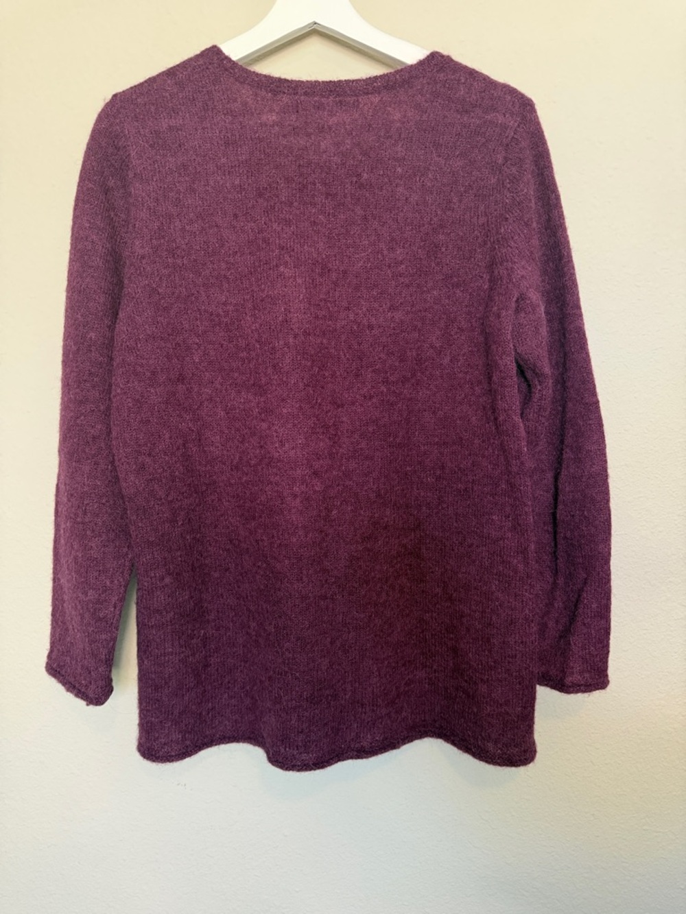 Gudrun Sjoden Sweater alpaca wool Rolled hem sweater - Picture 6 of 7